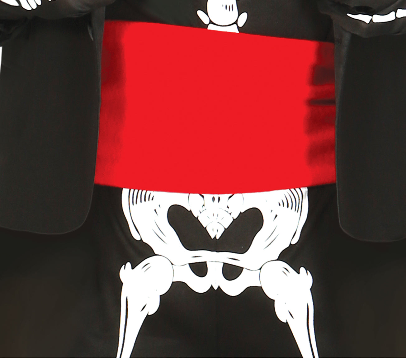 GP84297 – Skelett Mexikanischer Dia De Halloween – Größe: 48 - 50 (M) – Farbe: Schwarz