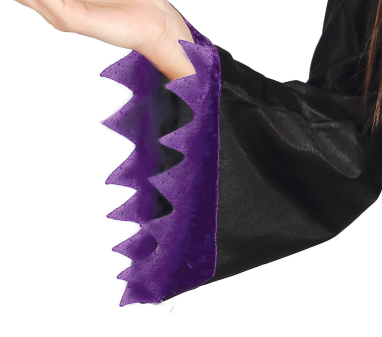 GP84456 – Fee Märchen Verzaubert Mittelalter Gewand – Größe: 38 - 40 (M) – Farbe: Schwarz
