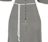 GP80947 – Halloween Nonne Dunkles Mysterium Kostümgeist – Größe: 38 - 40 (M) – Farbe: Grau