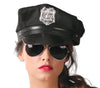 GP80650 – Polizei Karnevalskostüm Schwarz Mütze – Größe: 42 - 44 (L) – Farbe: Schwarz
