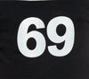 GP80652 – Sportheld Karnevalkostüm Quarterback – Größe: 54 - 56 (XL) – Farbe: Schwarz