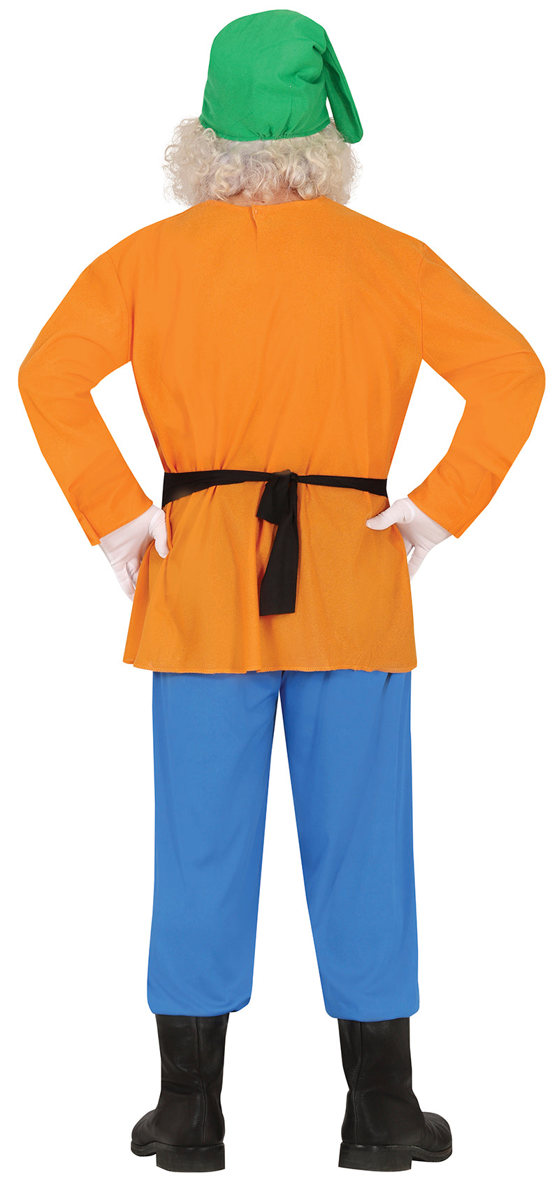 GP80660 – Märchen Zwergenoutfit Karnevalskostüm – Größe: 48 - 50 (M) – Farbe: Orange
