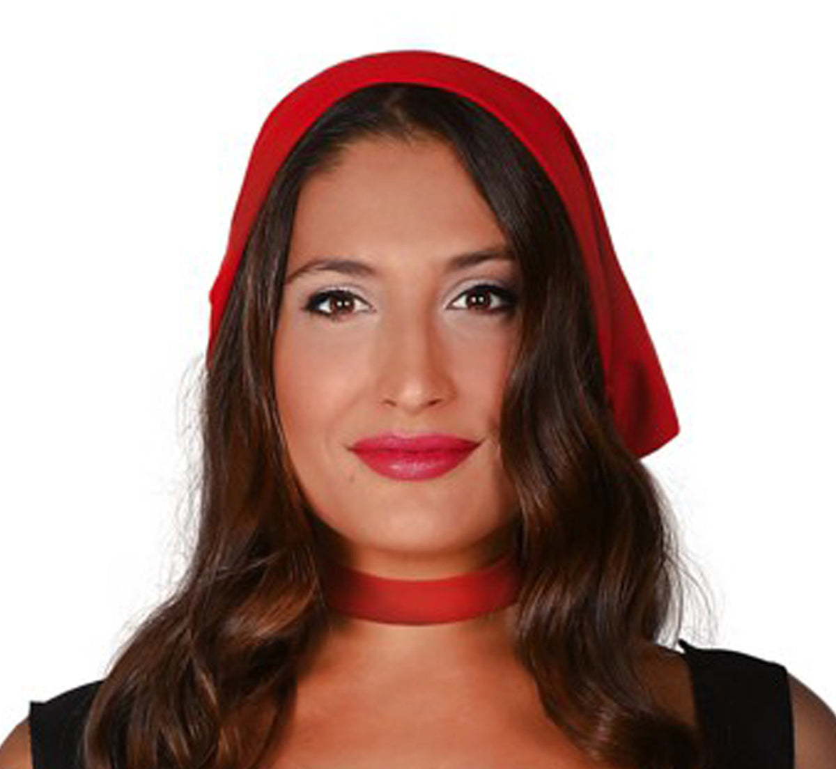 GP80664 – Mittelalter Wirtin Kostüm Rot – Größe: 38 - 40 (M) – Farbe: Rot