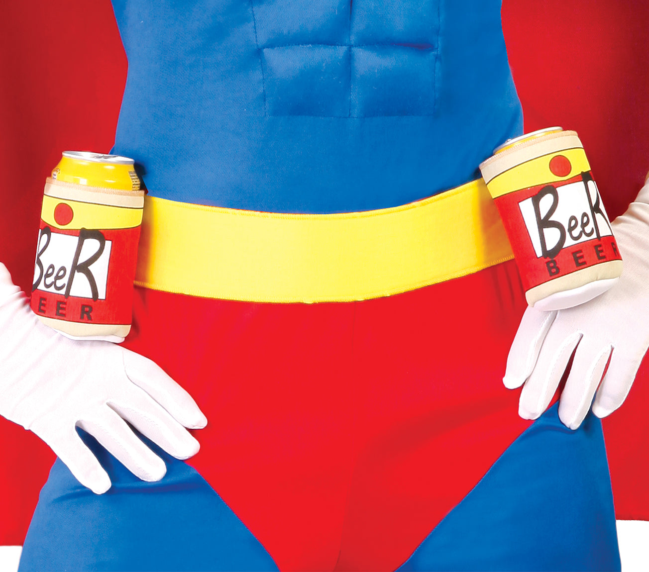 GP80743 – Superhelden Abenteuerfigur Bierliebhaber – Größe: 48 - 50 (M) – Farbe: Blau