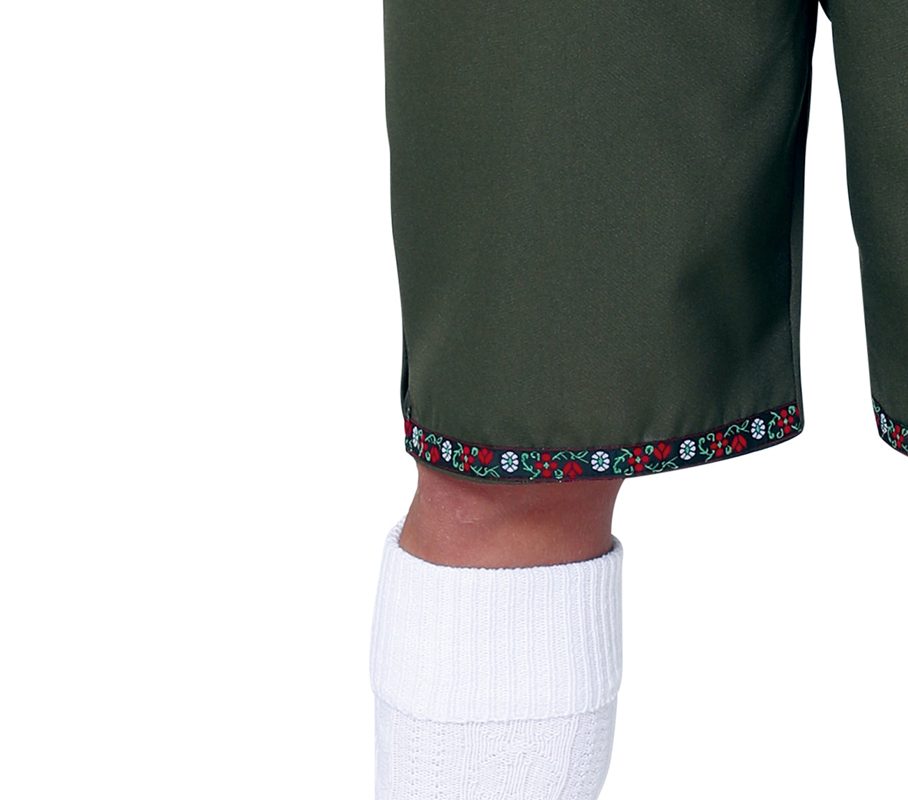 GP80782 – Oktoberfest Trachtenhose Bavarian Style – Größe: 48 - 50 (M) – Farbe: Grün