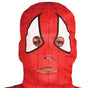 GP80797 – Superheld Maske Abenteuerfigur Comicheld – Größe: 48 - 50 (M) – Farbe: Rot