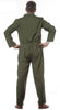GP80803 – Pilot Abenteurer Filmheld Military – Größe: 48 - 50 (M) – Farbe: Grün