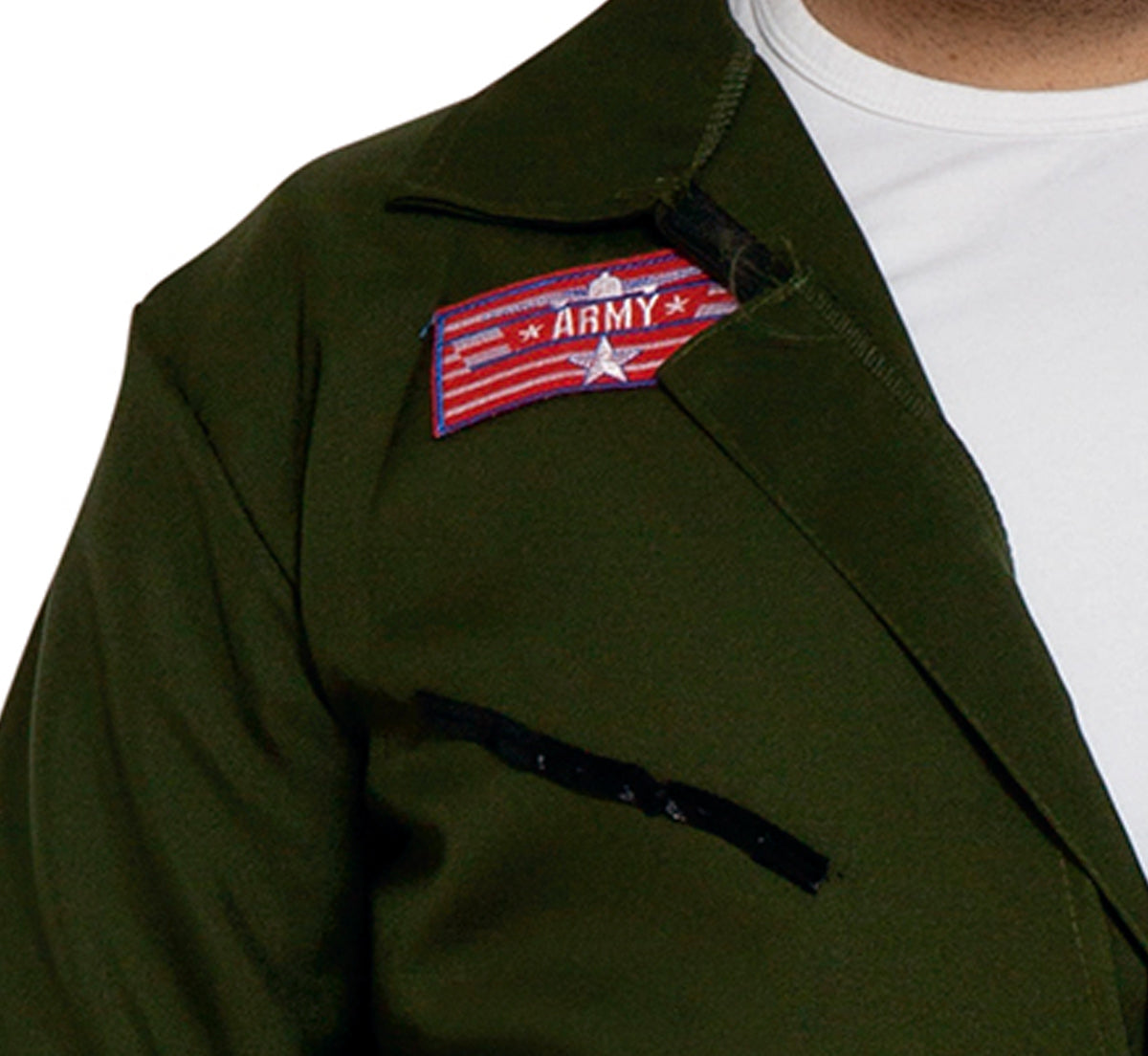GP80803 – Pilot Abenteurer Filmheld Military – Größe: 54 - 56 (XL) – Farbe: Grün