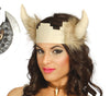 GP84896 – Wikinger Abenteuer Kriegerin Kostüm – Größe: 36 - 38 (S) – Farbe: Beige