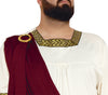 GP80894 – Römer Gladiator Tunika Kostüm – Größe: 48 - 50 (M) – Farbe: Grau