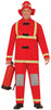 GP84323 – Feuerwehrheld Karneval Kostüm – Größe: 48 - 50 (M) – Farbe: Rot