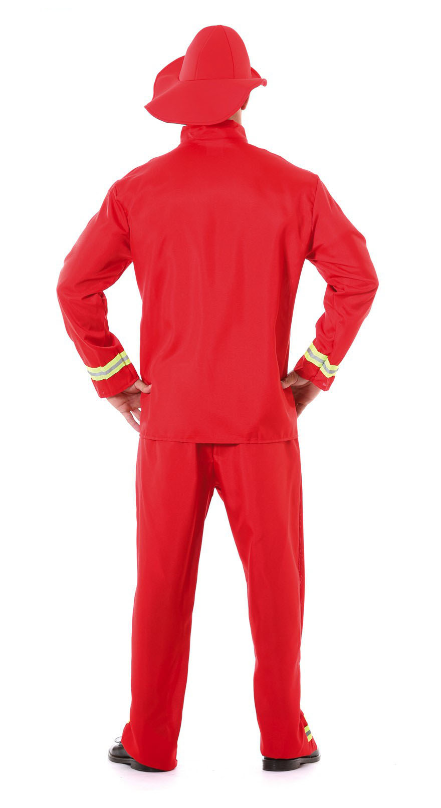 GP84323 – Feuerwehrheld Karneval Kostüm – Größe: 48 - 50 (M) – Farbe: Rot