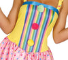 GP84324 – Clown Fasching Kostüm Karneval Buntes – Größe: 36 - 38 (S) – Farbe: Mehrfarbig