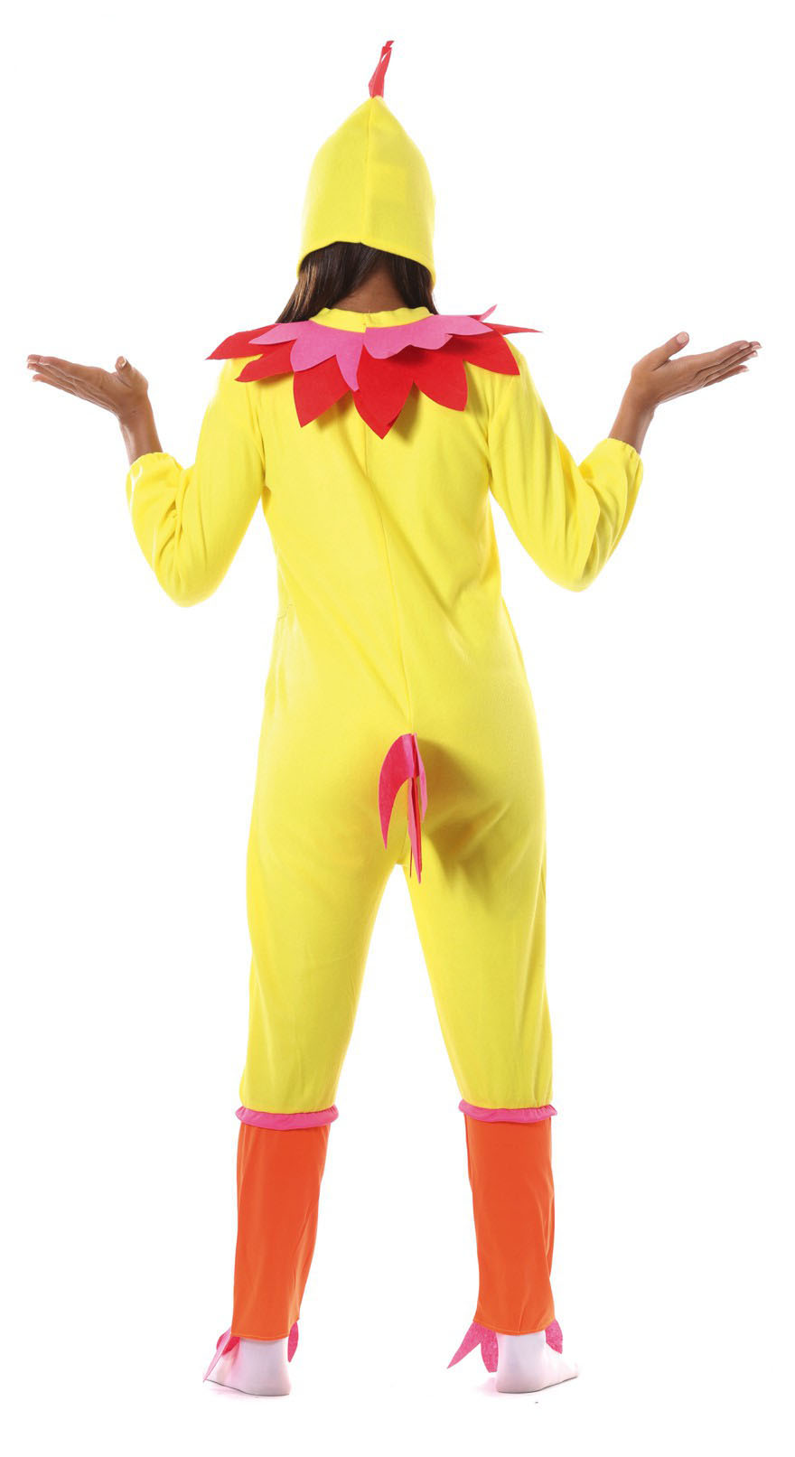 GP84354 – Tierkostüm Karneval Fröhliches Hühnerkostüm – Größe: 38 - 40 (M) – Farbe: Gelb
