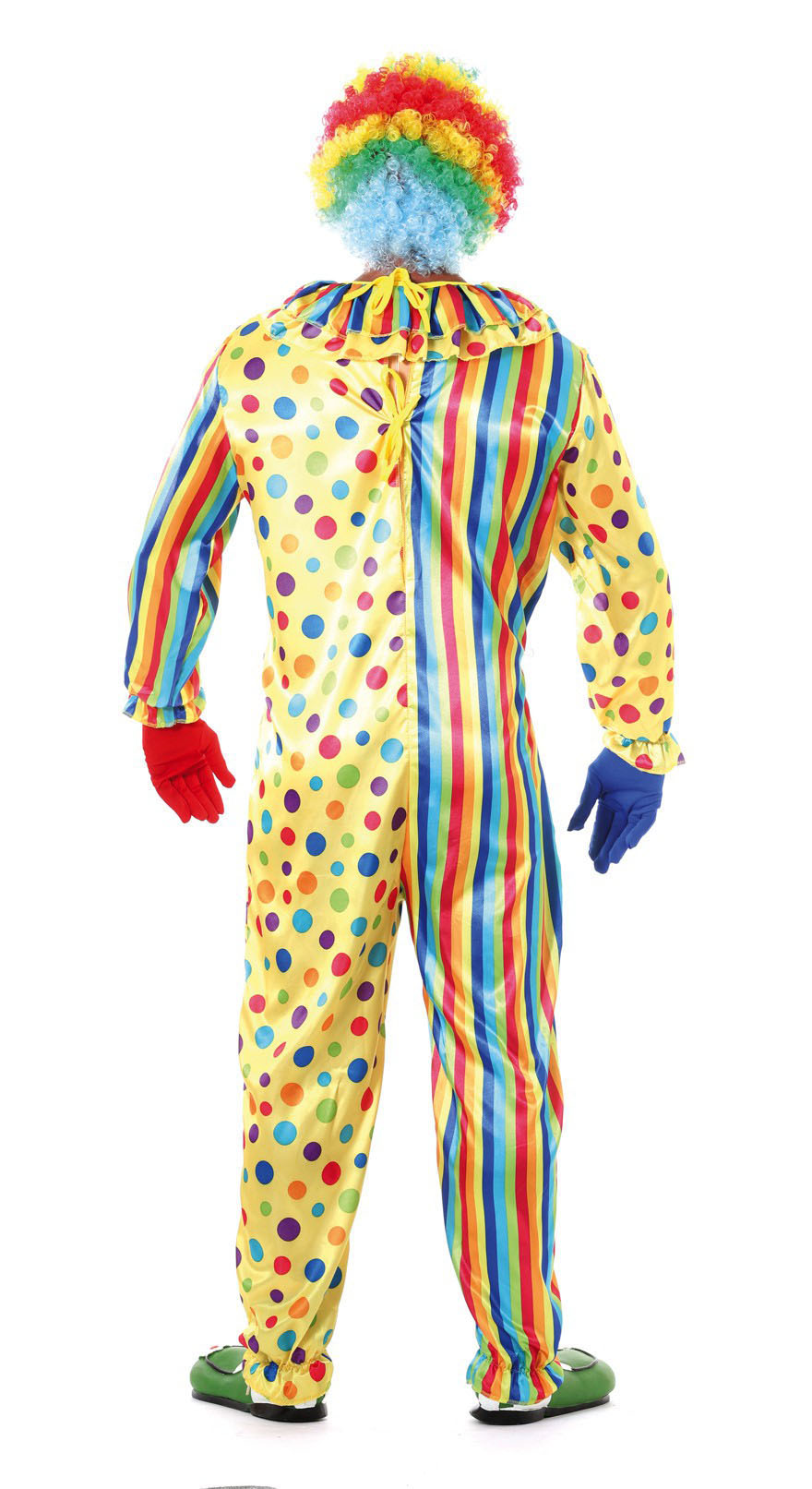 GP84362 – Clown Karneval Spaßbote Humorvolle – Größe: 48 - 50 (M) – Farbe: Mehrfarbig
