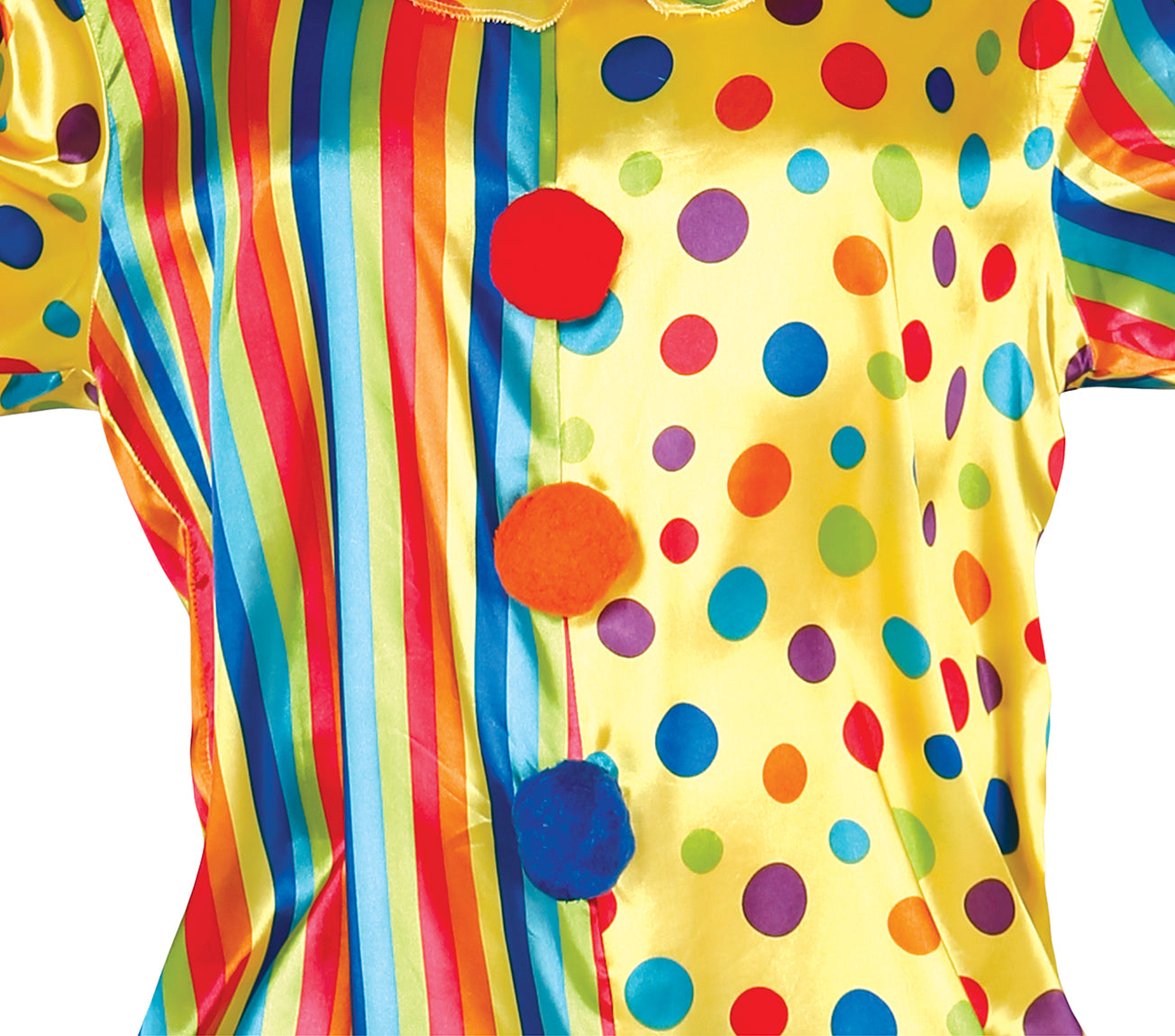 GP84362 – Clown Karneval Spaßbote Humorvolle – Größe: 48 - 50 (M) – Farbe: Mehrfarbig