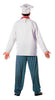 GP84400 – Koch Karnevalskostüm Klassischer Look – Größe: 48 - 50 (M) – Farbe: Weiß
