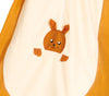 GP84494 – Tier Kigurumi Kostüm Kuscheldress – Größe: 38 - 40 (M) – Farbe: Braun