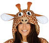 GP84526 – Tier Kigurumimi Giraffe Karneval – Größe: 38 - 40 (M) – Farbe: Braun