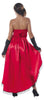 GP84564 – Cowboys Karnevalskleid Burlesque Stil – Größe: 36 - 38 (S) – Farbe: Rot