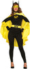 GP84571 – Fledermaus Abenteuerheld Outfit – Größe: 38 - 40 (M) – Farbe: Schwarz
