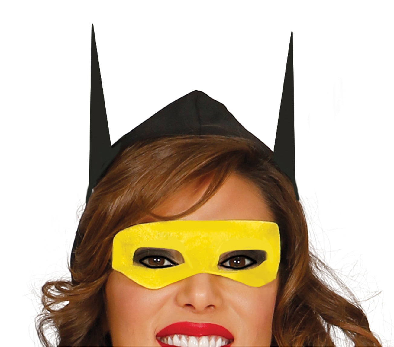 GP84571 – Fledermaus Abenteuerheld Outfit – Größe: 38 - 40 (M) – Farbe: Schwarz