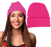 Neon Strickmütze für Erwachsene Beanie, Bild 1