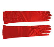 Glamour Handschuhe für Damen 40 cm gerafft, Bild 6