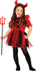 GP85501 – Dämonisches Kinderkostüm Halloween – Größe: 98/104 – Farbe: Rot