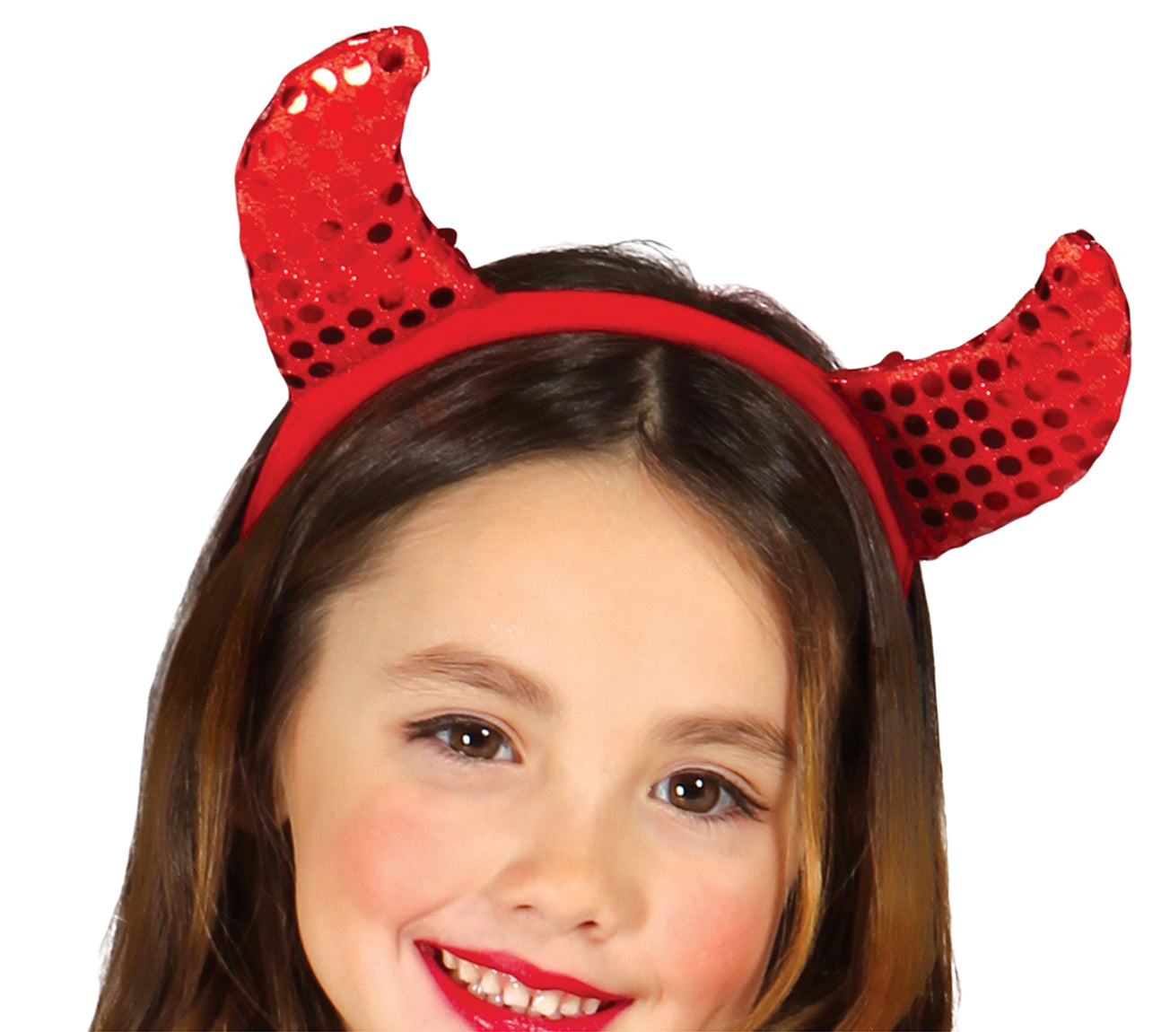 GP85501 – Dämonisches Kinderkostüm Halloween – Größe: 128/134 – Farbe: Rot