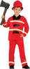 GP85588 – Feuerwehr Held Kostüm Karneval – Größe: 98/104 – Farbe: Rot
