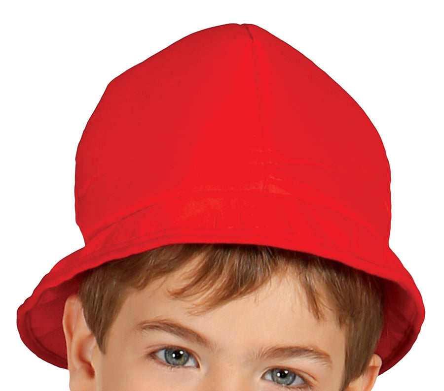 GP85588 – Feuerwehr Held Kostüm Karneval – Größe: 98/104 – Farbe: Rot, Ansicht 2