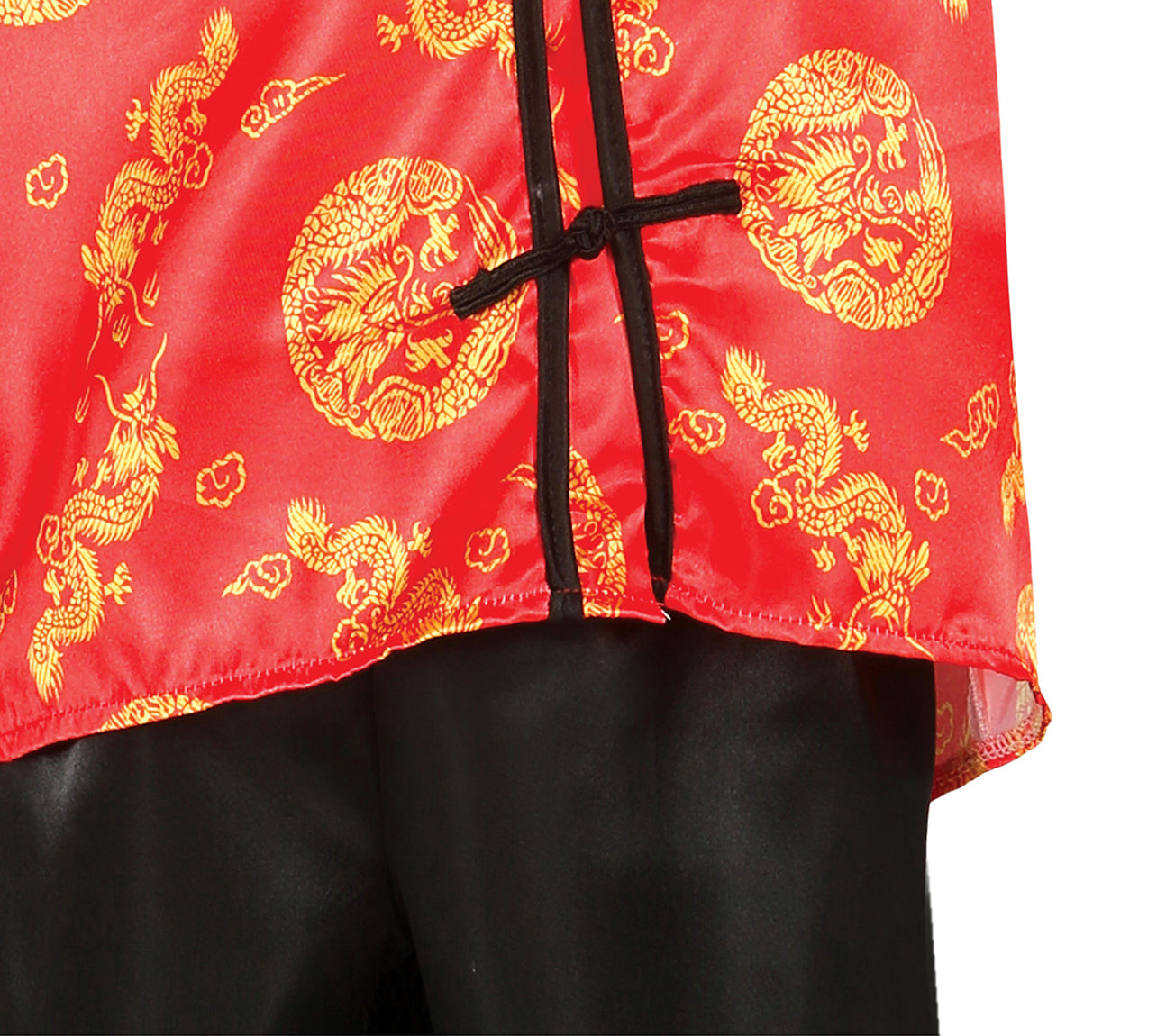 GP85653 – Asiatisches Kostüm Traditionelles Design – Größe: 128/134 – Farbe: Rot
