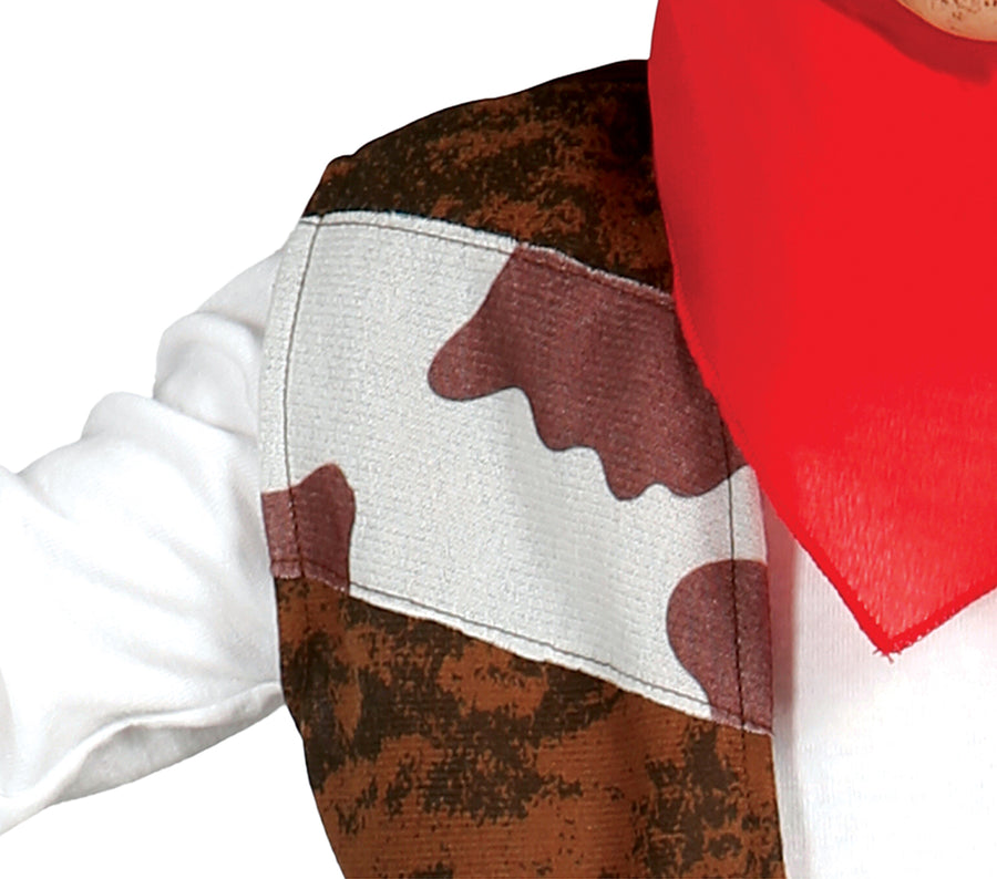 GP85683 – Cowboy Abenteuer Wildwest Kostüm Karneval – Größe: 98/104 – Farbe: Braun, Ansicht 2