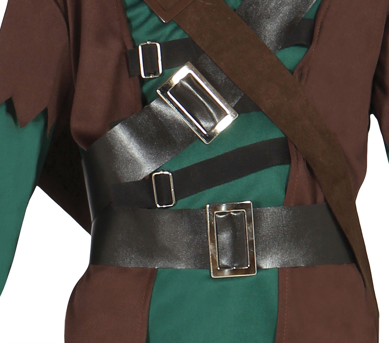GP85704 – Bogenschütze Abenteuerfigur Waldläufer – Größe: 140/146 – Farbe: Braun