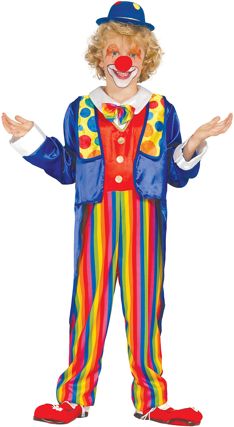 Clown Kostüm für Jungen mit Fliege