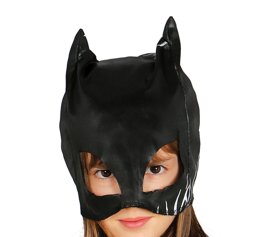 GP85737 – Maskierte Katze Abenteuerfigur Jumpsuit – Größe: 110/116 – Farbe: Schwarz, Ansicht 2