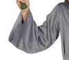 GP85768 – Hexer Zauberer Mittelalter Kostüm – Größe: 110/116 – Farbe: Grau