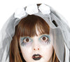 GP85798 – Skelett Braut Kinder Halloween Grusel Kostüm – Größe: 110/116 – Farbe: Schwarz