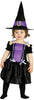 GP85827 – Hexe Halloween Baby Kostüm Zauberhut – Größe: 74/80 – Farbe: Schwarz