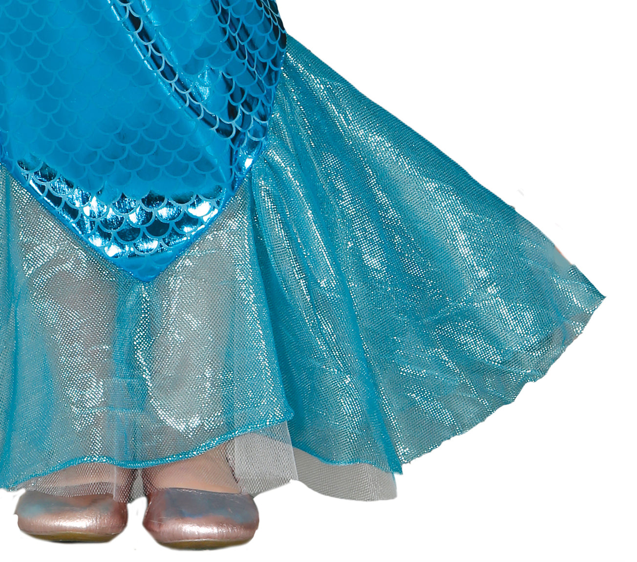 GP85833 – Sirenen Kostüm Set Mit Glitzer Rock – Größe: 128/134 – Farbe: Lila
