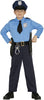 GP85894 – Polizist Kostüm Karneval – Größe: 98/104 – Farbe: Blau