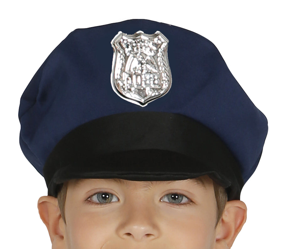 GP85894 – Polizist Kostüm Karneval – Größe: 98/104 – Farbe: Blau, Ansicht 2