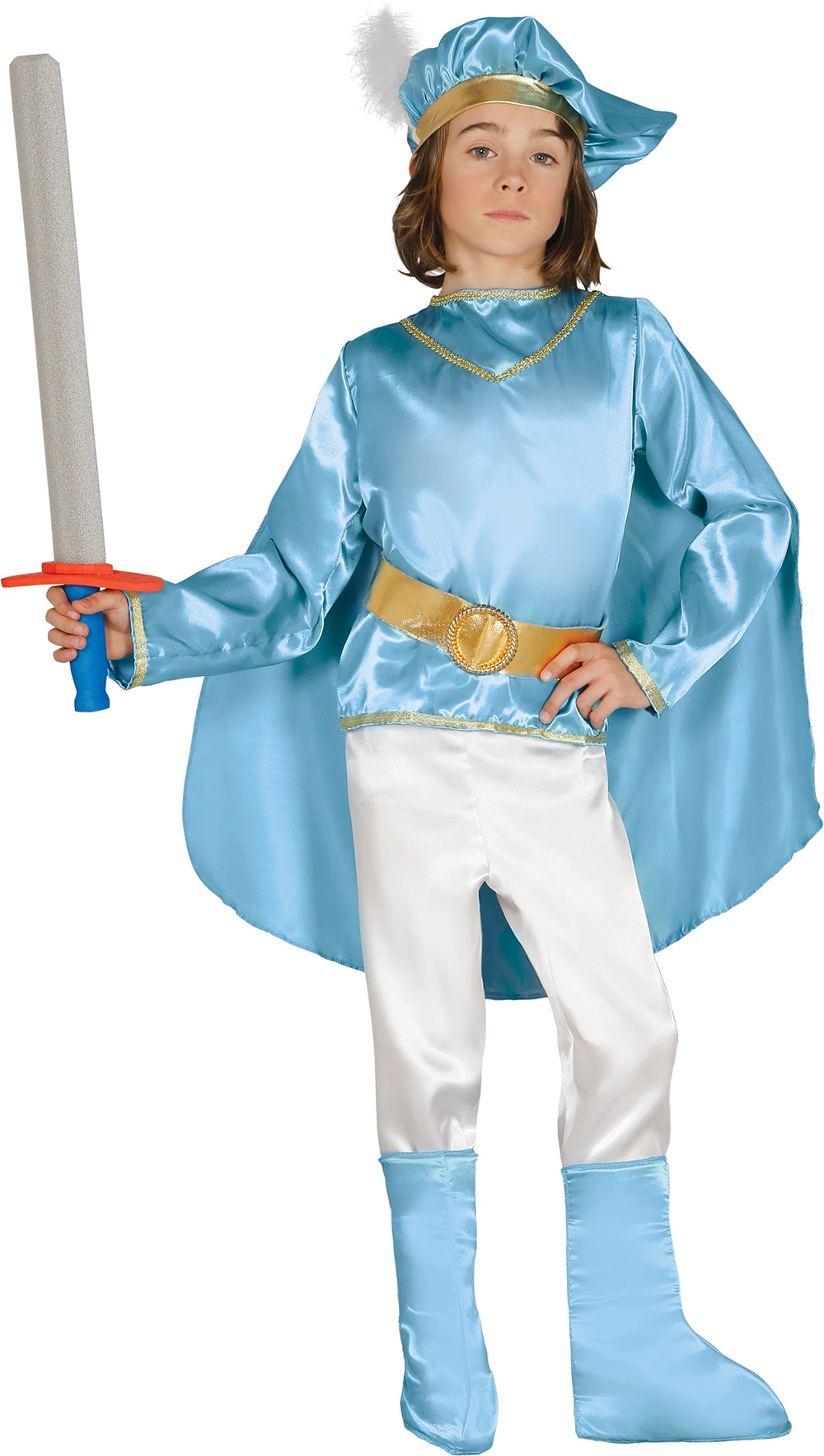 GP85901 – Prinz Märchenwelt Blau Kostüm – Größe: 110/116 – Farbe: Blau