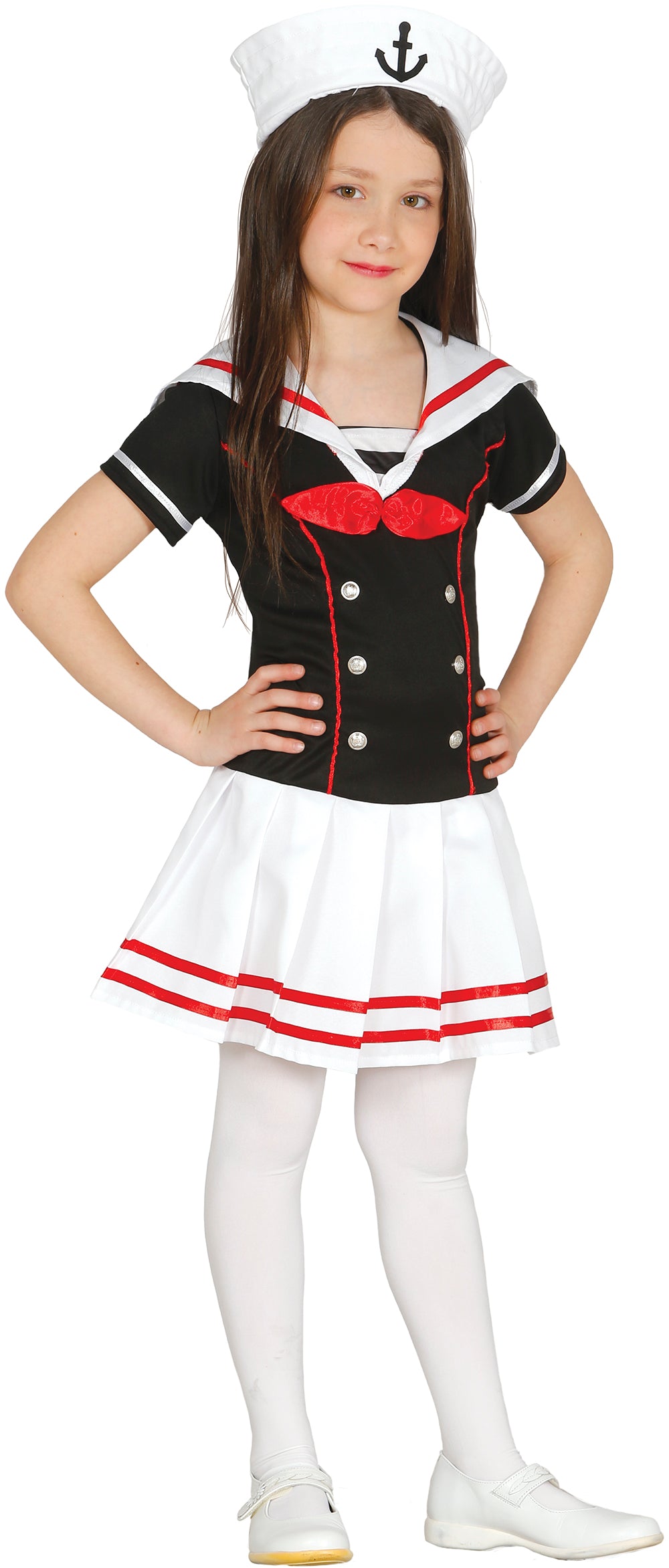 GP85931 – Matrosen Abenteuer Outfit Karneval – Größe: 140/146 – Farbe: Blau