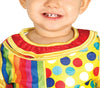 GP85971 – Clown Karnevalsanzug Baby Frohsinn – Größe: 86/92 – Farbe: Gelb