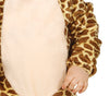 GP85991 – Giraffen Karneval Tierkostüm Jumpsuit – Größe: 74/80 – Farbe: Braun