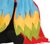 GP85993 – Papagei Kostüm Karneval Tiere Umhang – Größe: 86/92 – Farbe: Mehrfarbig