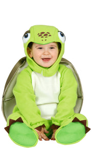 Schildkröten Kostüm für Babys mit Panzer, Bild 1