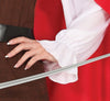 GP86008 – Musketier Abenteuer Umhang Kostüm Rot – Größe: 36 - 38 (S), 38 - 40 (M), 42 - 44 (L) – Farbe: Braun